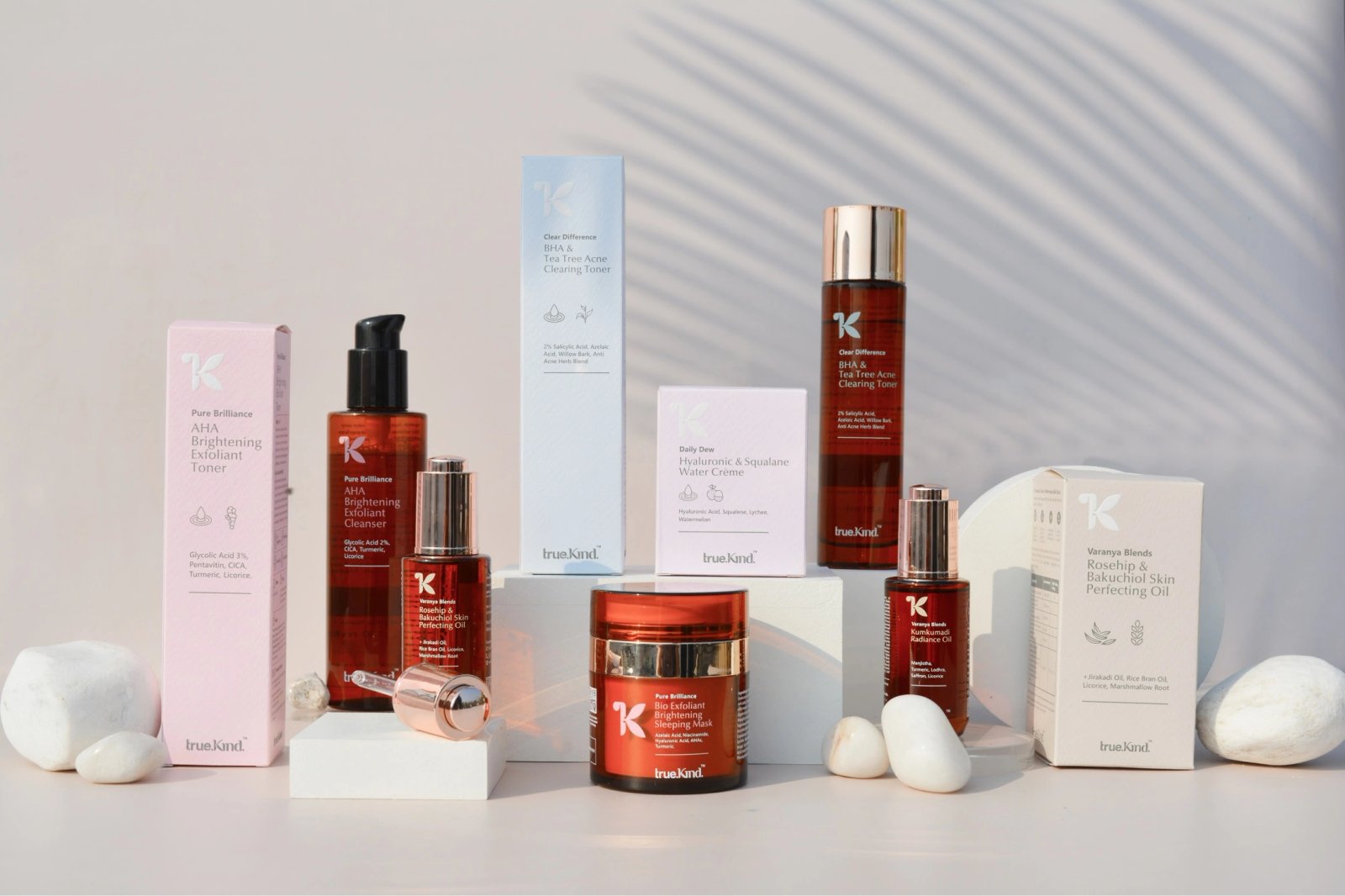 Clean, transparent formulations lineup